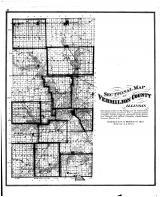 Vermilion County Sectional Map, Vermilion County 1875